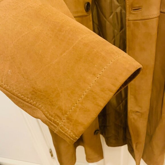 Vintage Eddie Bauer Calf Leather Field Jacket - Picture 12 of 14